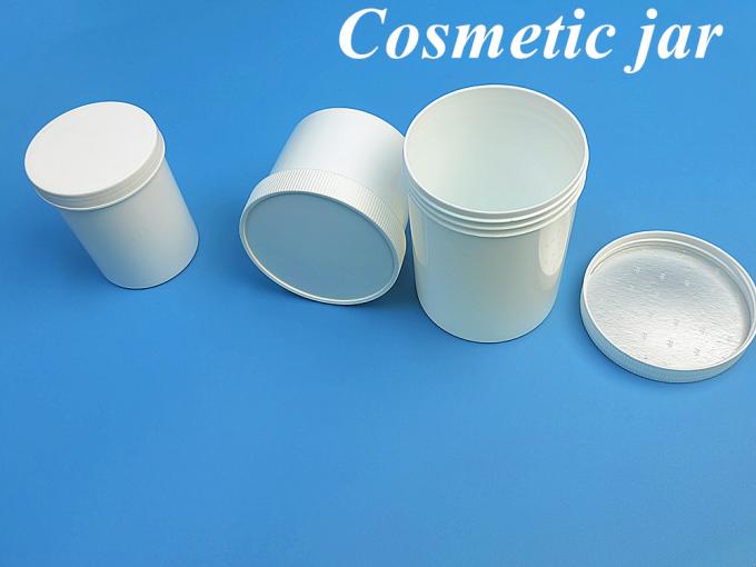 500ml 16oz 1000ml Empty Black in Stock Cosmetic Packaging Food Storage Body Hair Cream PP Plastic Container Jar