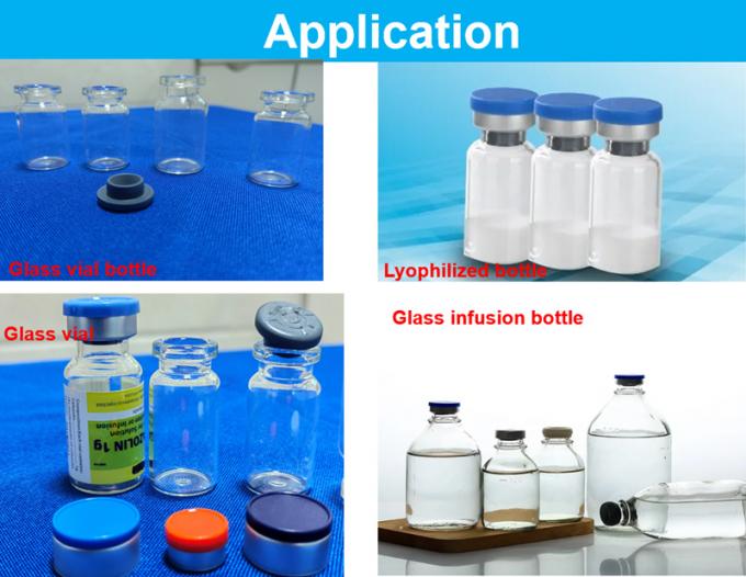 Wholesale Cheap Freeze Dried Glass Vial Glass Infusion Bottle Use Bromobutyl Butyl Chlorobutyl Rubber Seal and Rubber Stopper