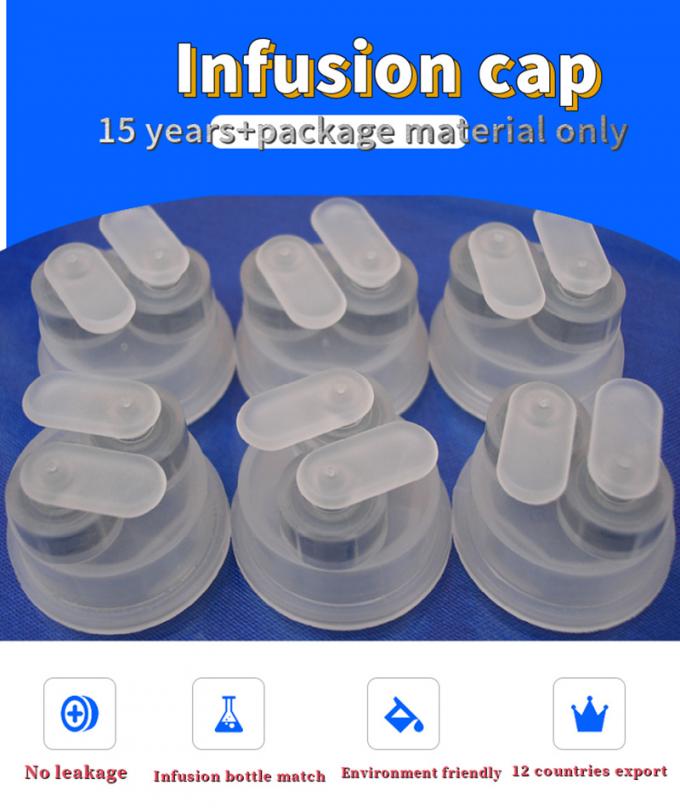 30mm 32mm Pharmaceutical Lvp Infusion Bottle Non PVC Infusion Bag Euro Cap