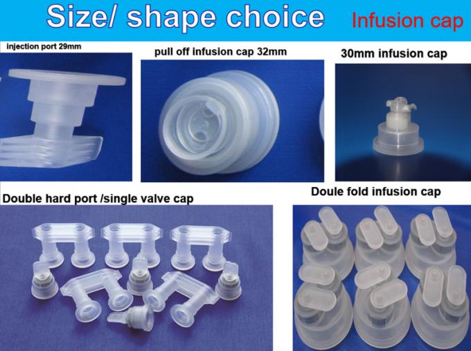 30mm 32mm Pharmaceutical Lvp Infusion Bottle Non PVC Infusion Bag Euro Cap