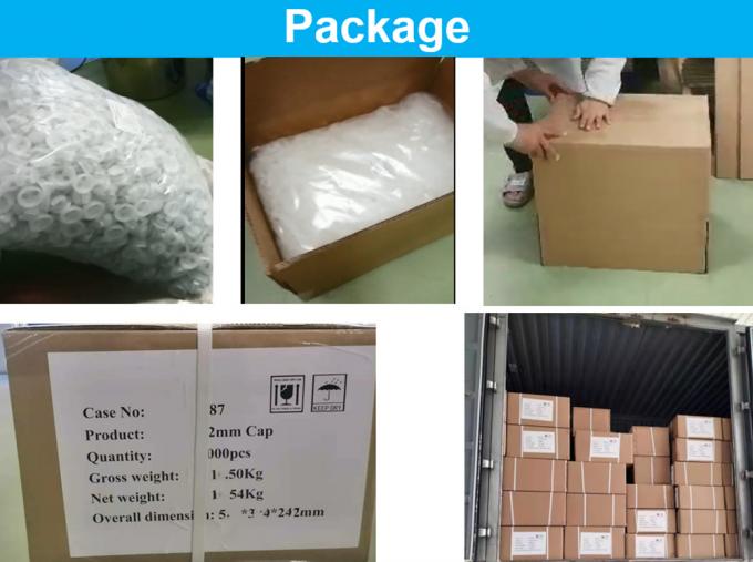 Bfs Isbm Lvp Bottle Sealing Cap 32mm PP Polypropylene Pull Ring Infusion Cap