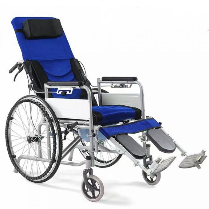 Lightweight Manual Wheelchair Adult Kids Patient Disabled Elderly Home Use Outdoor Foldable Wheelchair