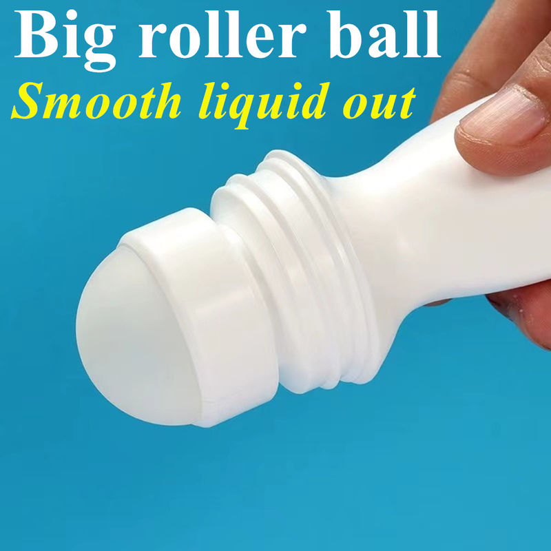 50 ml HDPE κενό στρογγυλό πλαστικό ρόλο σε μπουκάλι αποσμητικού ρόλο σε μπουκάλι αρωματικού σώματος πλαστικό ρόλο σε μπουκάλι αντιδιασπρητικού