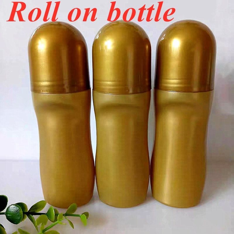 30 ml 50 ml HDPE πλαστικό κενό αποσμητικό αιθέρια έλαια κυλίνδριο σε πλαστικό μπουκάλι μυρωδιά σώματος Αρώματα πλαστικό κυλίνδριο σε μπουκάλι