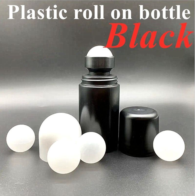 30 ml 50 ml 60 ml λευκό πλαστικό κυλίνδριο μπουκάλι HDPE κυλίνδριο μπουκάλι αποσμητικού κενό επαναγεμιστό φορητό ταξιδιωτικό κυλίνδριο σε μπουκάλι