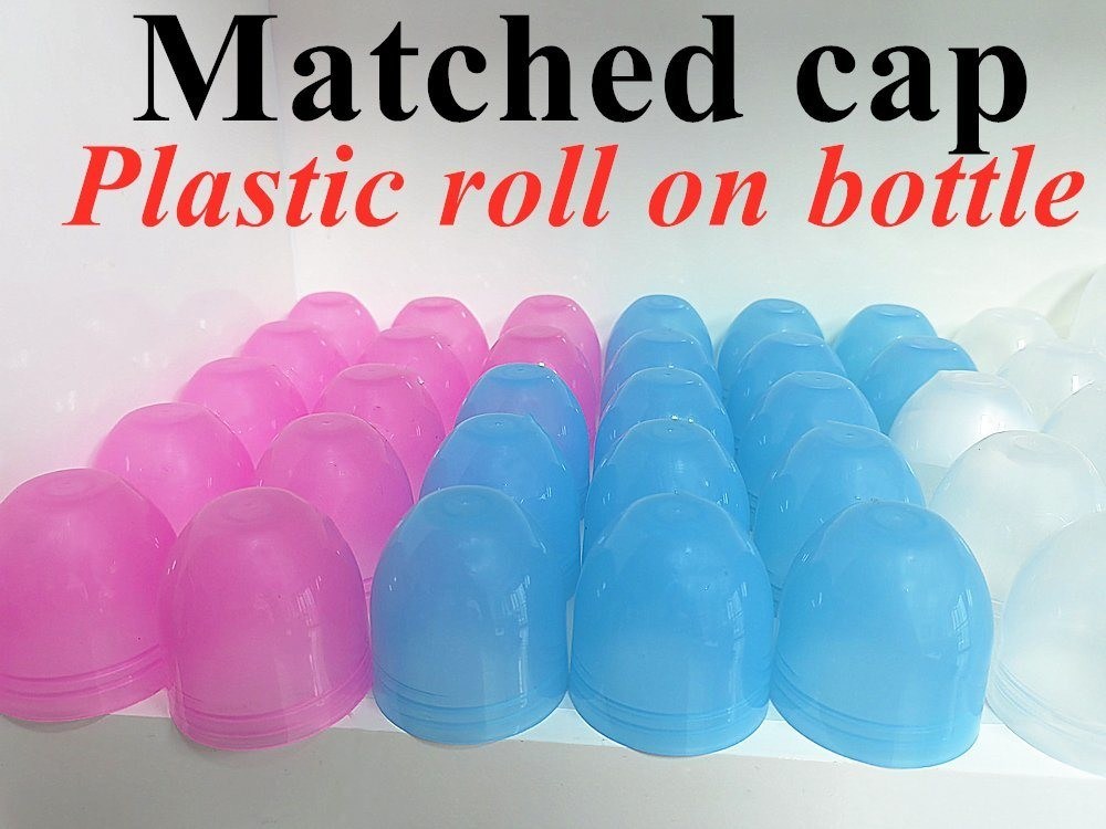 30 ml 50 ml HDPE αντηλιακό για φροντίδα σώματος κενό αιθέριο έλαιο πλαστικό αποσμητικό μπουκάλι με ρόλο μπάλα για μυρωδιά σώματος