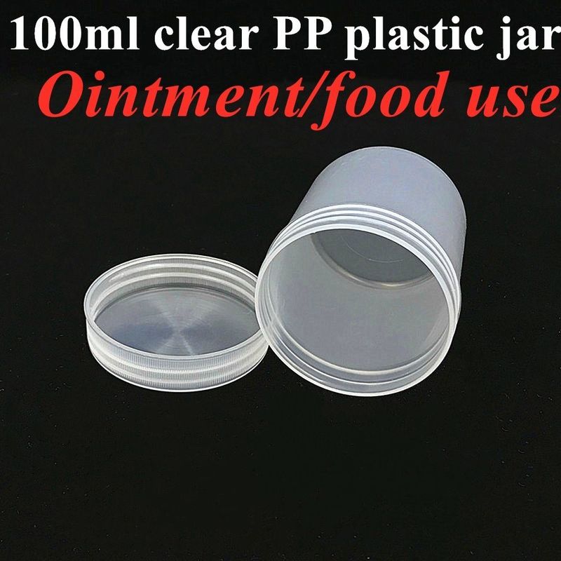 8oz 16oz 250ml 500ml λευκό μαύρο PP καλλυντικό πλαστικό βάζο για τα μαλλιά σώμα βούτυρο πλαστική αλοιφή πρόσωπο κρέμα καλλυντικό βάζο