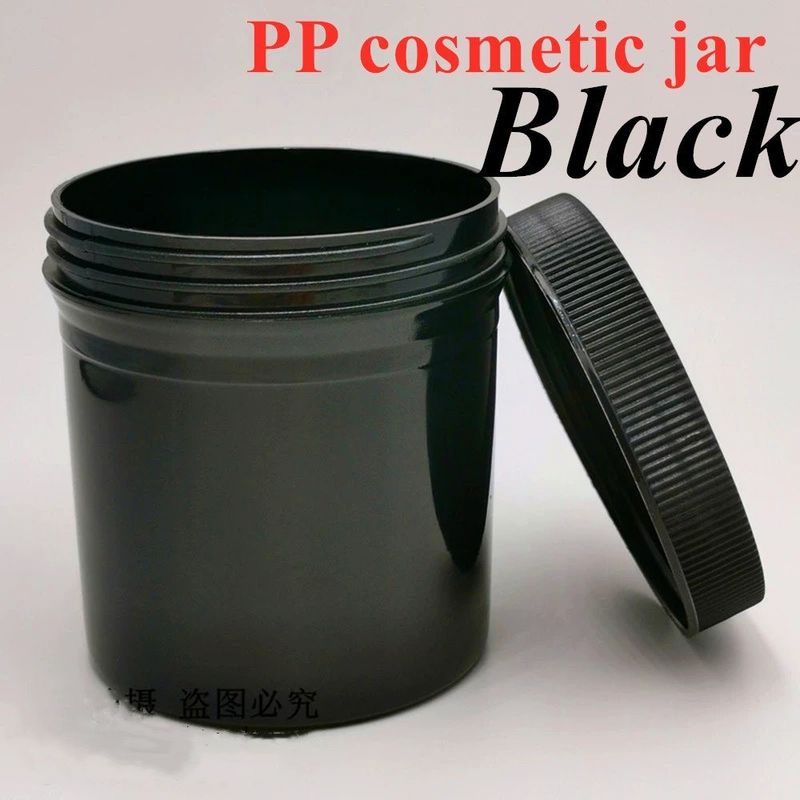 250ml 8oz 500ml 950ml 1000ml PP πλαστικό καλλυντικό Διαφανές Διαφανές λευκό βάζο πλαστική αλοιφή Κρέμα βάζο με καπάκι βίδας