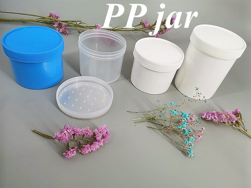 150g 250g 500g Λευκό Διαυγές Διαφανές Μαύρο Κόκκινο Μπλε Στρογγυλό Πλατύ στόμα PP Καλλυντικό Μοναδικό Λούξυ πλαστικό βάζο κρέμας