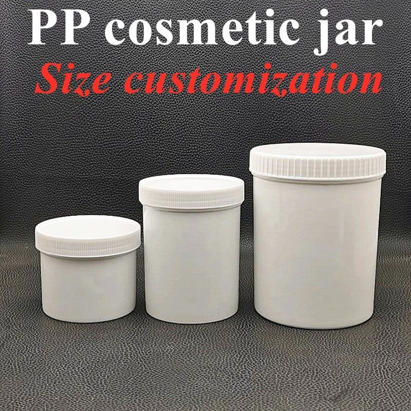 150 ml 250 ml 500 ml Λευκό Μαύρο Μπλε Κόκκινο πλατύ στόματος Κρέμα καλλυντικό βάζο PP καλλυντικό βάζο Μπουκάλια πλαστικής αλοιφής Βάζο κρέμας