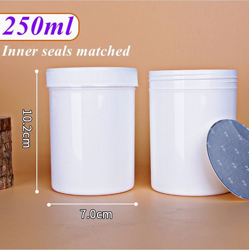 Λούξυ 150g 250g 500g 1000ml Άδειο Λευκό Μαύρο Μπλε Κοσμετική Λοσιόν προσώπου Σώματος Διαυγές Διαφανές PP πλαστικό βάζο κρέμας