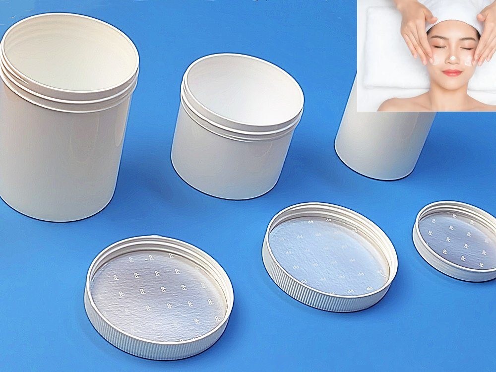 250 ml 500 ml 1000 ml βάζα περιποίησης δέρματος Λευκό Μπλε Μαύρο Κόκκινο PP Υλικό τροφίμων δέρμα καλλυντικά Κρέμα Βάζα κενό πλαστικό βάζο