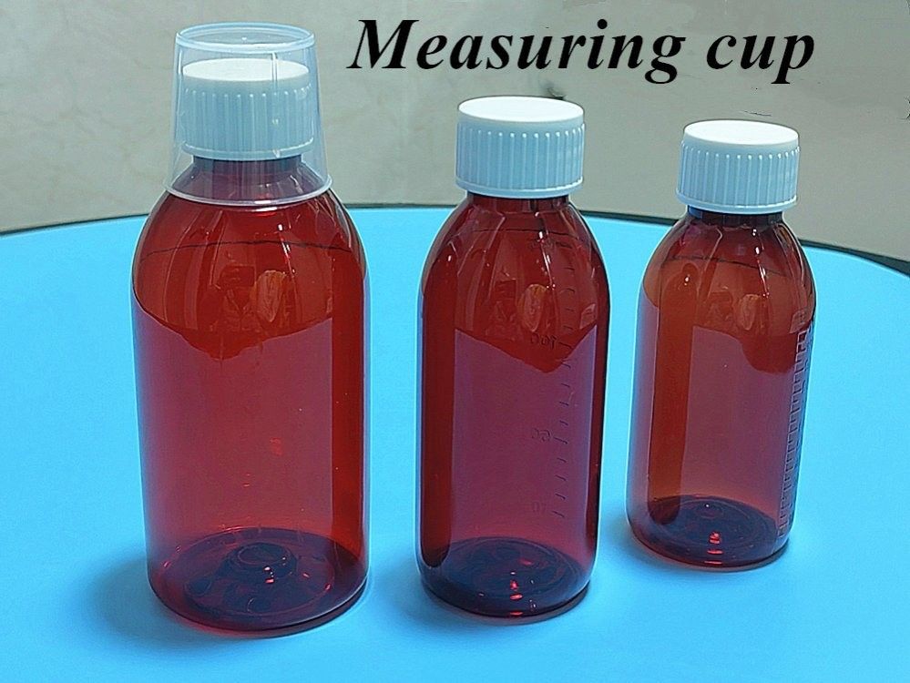 3oz 4oz 5oz Φαρμακευτικό δοχείο για κατοικίδια ζώα Άμπερ Στρογγυλό Φαρμακευτικό Φαρμακευτικό Φαρμακευτικό Φαρμακευτικό Σιρόπι