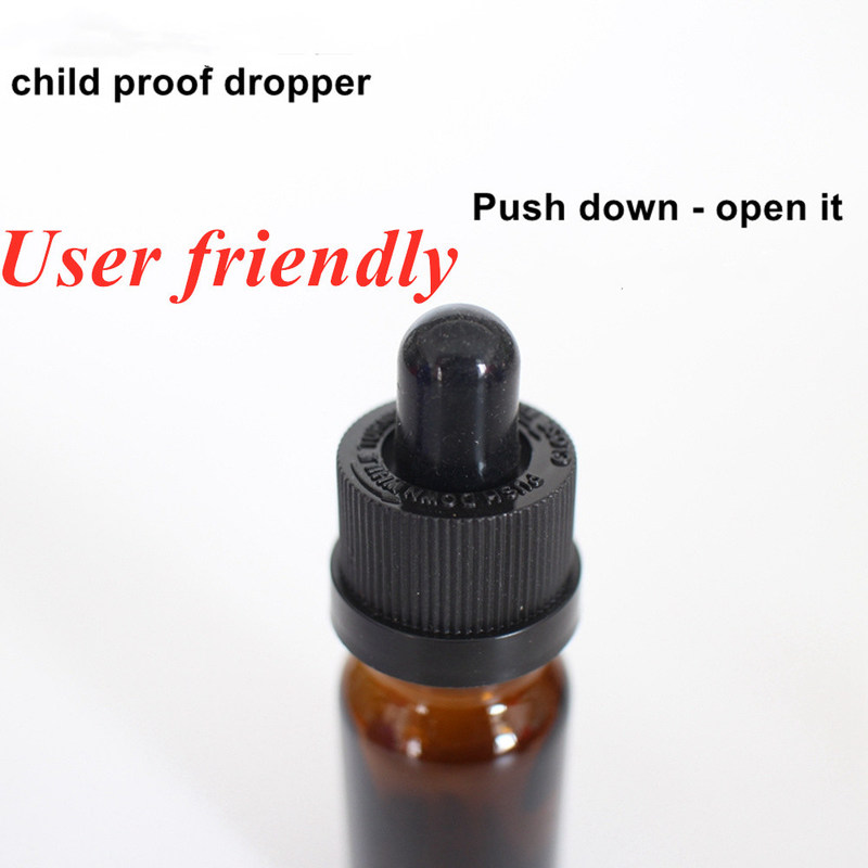 Καλλυντικά Προστασία του δέρματος 10ml 20ml 30ml 50ml 100ml Άδειο Στρογγυλό Κύκλιο Μπουκάλι σταγονιδιακού αιθέριου ελαίου