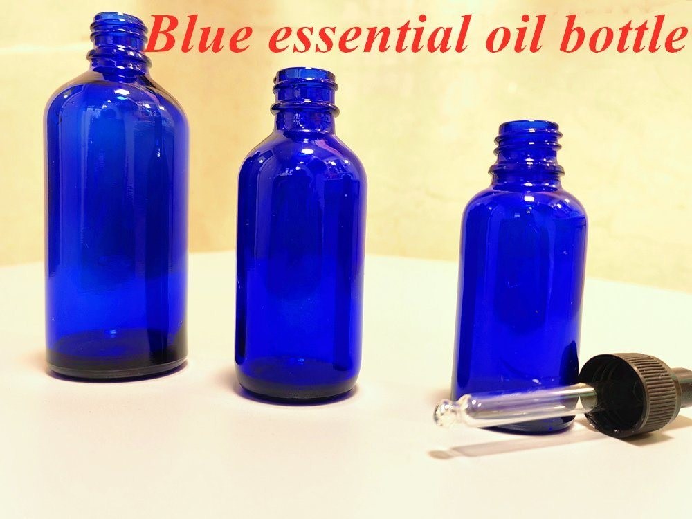 30 ml 50 ml 60 ml Κενό Στρογγυλό Μικρό Κοσμετικό Φιαλίδιο Μπλε διαυγές Ασθητικό Έλαιο Φιαλίδιο σταγονίδια Φιαλίδιο Φιαλίδιο