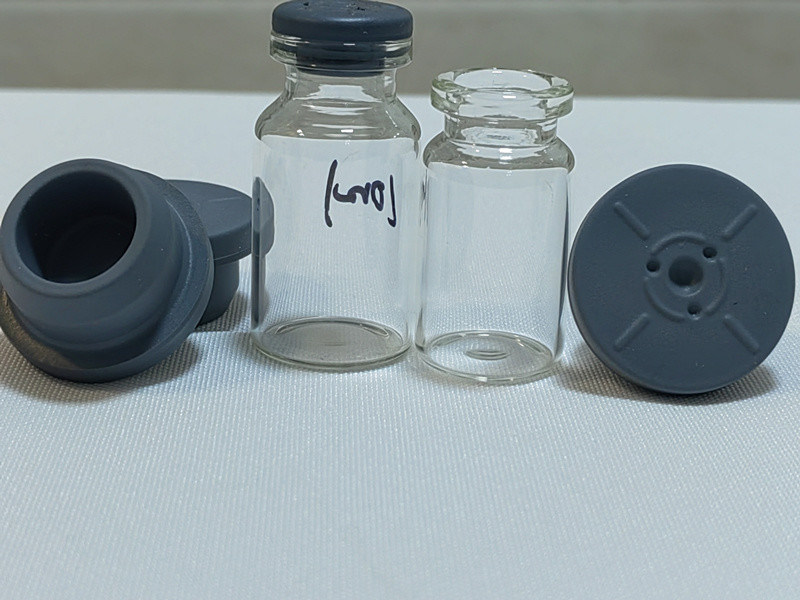 13mm 20mm 28mm γκρι χρώμα γυάλινα φιαλίδια ένεσης Χρησιμοποιήστε λυοφιλιωμένο φιαλίδιο σκόνης Φαρμακευτικό βουτυλικό καουτσούκ