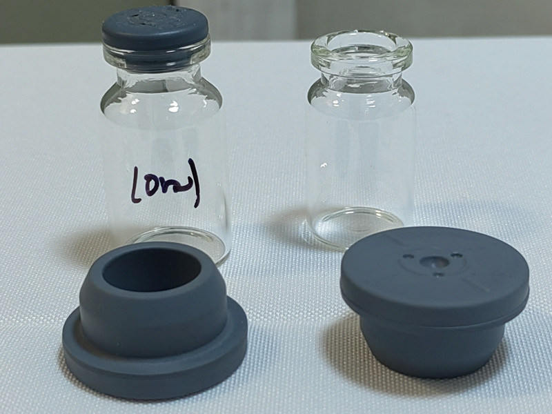 13 mm 32 mm ελαστικό πύραυλο Γκρίζο μπουτυλικό ιατρικό ελαστικό πύραυλο για ενέσιμα γυάλινα φιαλίδια γυάλινα μπουκάλια έγχυσης