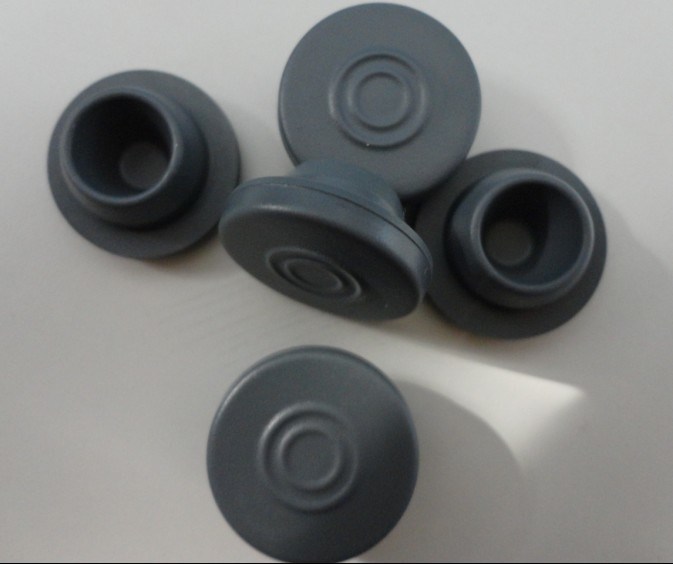 13mm 20mm 32mm Ιατρική Λευοφιλική Λιόφιλωση Butyl Rubber Stopper για γυαλί Φιαλίδια ένεσης φιάλη έγχυσης