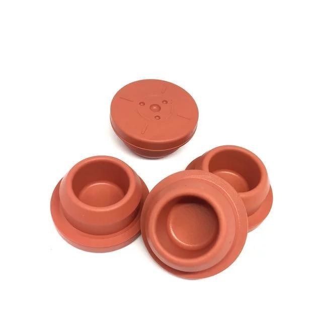 13mm 20mm 32mm Ιατρική Λευοφιλική Λιόφιλωση Butyl Rubber Stopper για γυαλί Φιαλίδια ένεσης φιάλη έγχυσης