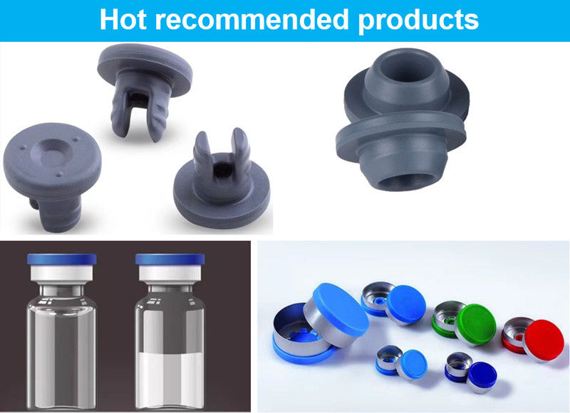 13 mm 20 mm 28 mm Φαρμακευτική ποιότητα Σιλικόνης Βορωματοποιημένο καουτσούκ Κλειδί για γυάλινο λυοφιλιωμένο φιαλίδιο ένεσης