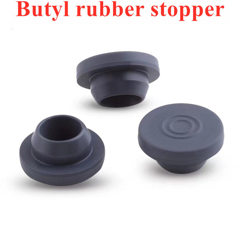 13mm 20mm 28mm Στεριλό ιατρικό βρωματοποιημένο ελαστικό καπάκι για γυαλί Φιαλίδιο ένεσης Αντιβιοτικό μπουκάλι