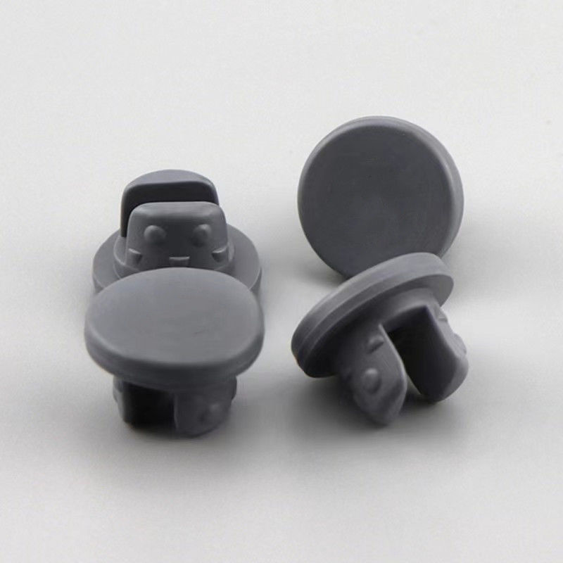 13mm 20mm 28mm Στεριλό ιατρικό βρωματοποιημένο ελαστικό καπάκι για γυαλί Φιαλίδιο ένεσης Αντιβιοτικό μπουκάλι