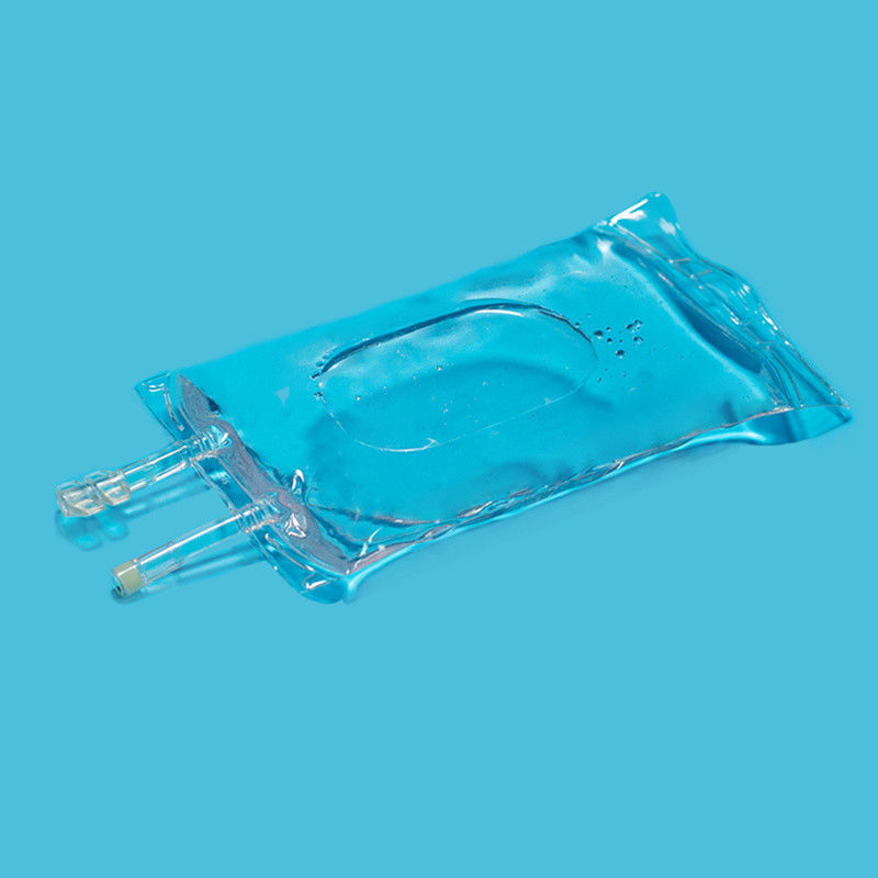 100 ml 250 ml 500 ml Μία θύρα Διπλή θύρα ιατρική PVC κενή IV σακούλα έγχυσης με πώμα PVC IV σακούλα υγρών