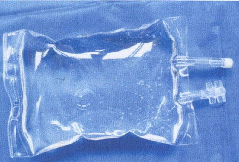 500 ml 1000 ml PVC Στεριώδη IV σακούλες PVC IV σακούλα μιας χρήσης πλαστικές ιατρικές αποστειρωμένες σακούλες