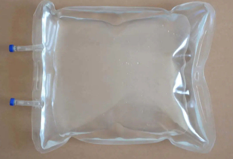 2000 ml 3000 ml 5000 ml Πεταλούδα Διπλής Θύρας Στρίψιμο για μετάγγιση Έναχρονη PVC σακούλα έγχυσης για κτηνιατρική χρήση