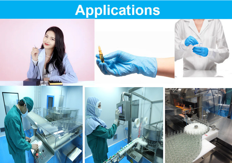 2 ml 5 ml 10 ml Κενά USP τυποποιημένα βροσιλικωμένα γυάλινα φιαλίδια Διαφανή και κίτρινο χρώμα για ενέσιμη πενικιλίνη