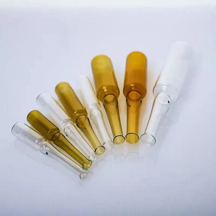 1 ml 2 ml 5 ml 10 ml 20 ml Κινέζικο και ISO Standard γυάλινο Ampoule Ξαναχρησιμοποιήσιμο Φαρμακευτικό βοροσιλικικό γυαλί Ampoule
