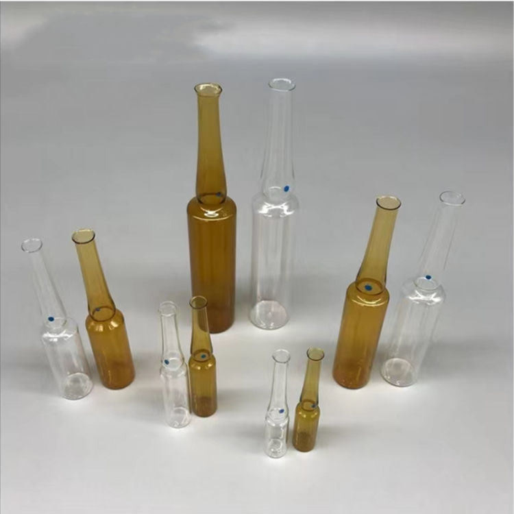 1 ml 2 ml 5 ml 10 ml 20 ml Κινέζικο και ISO Standard γυάλινο Ampoule Ξαναχρησιμοποιήσιμο Φαρμακευτικό βοροσιλικικό γυαλί Ampoule