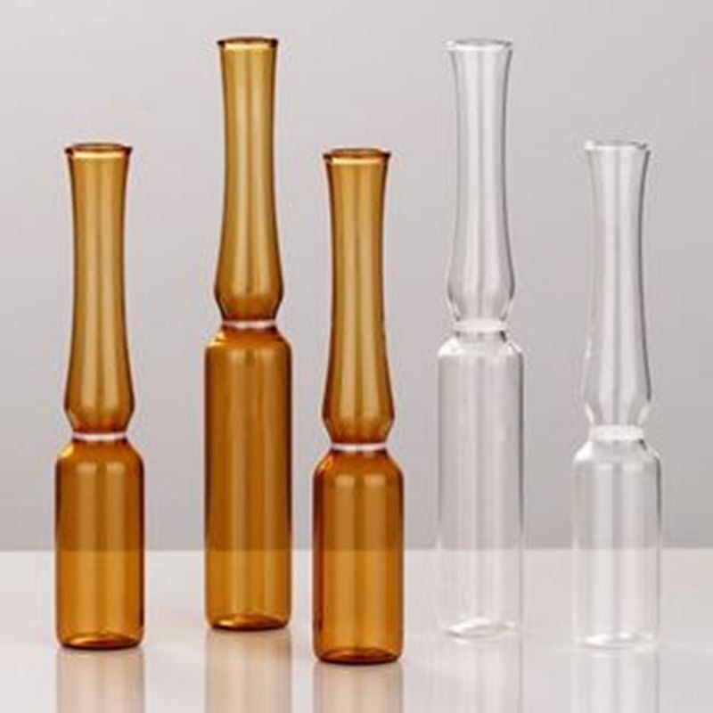 Πρότυπο ISO Διαφανής Φαρμακευτική Αμβούριος Φαρμακευτικό Φιαλίδιο Τύπου C Φιαλίδιο Κενό