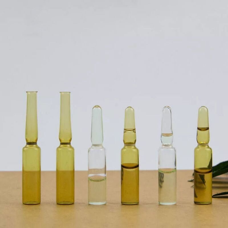 Πρότυπο ISO Διαφανής Φαρμακευτική Αμβούριος Φαρμακευτικό Φιαλίδιο Τύπου C Φιαλίδιο Κενό