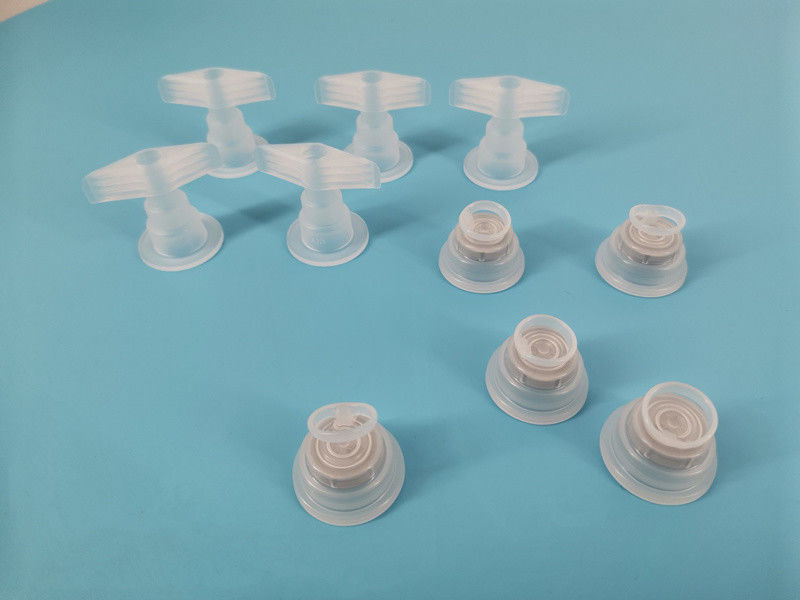 30 mm 32 mm Pull Ring Single Port Infusion Euro Head Cap για μη PVC σακούλες έγχυσης