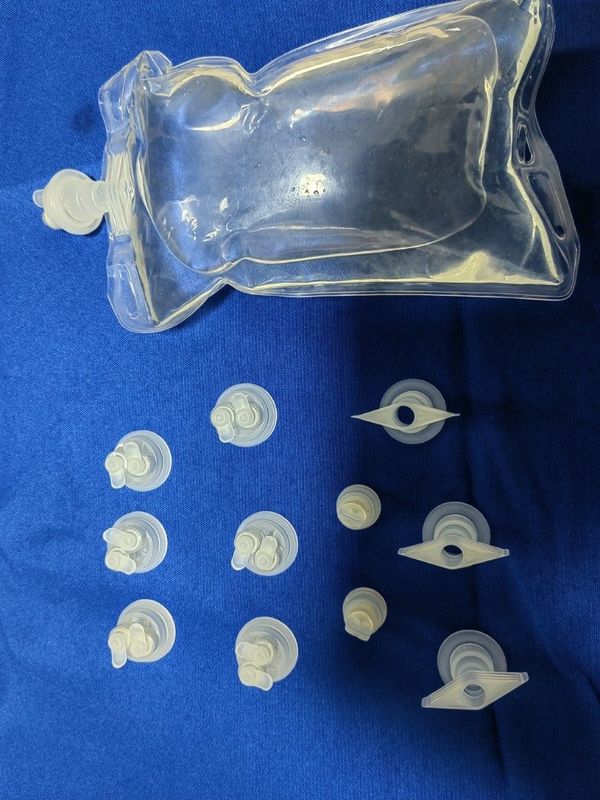 30mm 32mm 30mm Twin Flip Cap για IV σακούλα και μπουκάλι