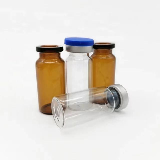 5 ml 7 ml 10 ml Άδειο Κρίπτοπ Βάκασιν Φιαλίδιο από γυαλί Στεριλό σωληνωτό Διαυγές Αμπερό φιαλίδια από γυαλί για ιατρικές ενέσεις