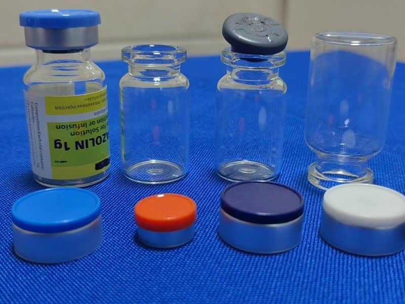 5 ml 7 ml 10 ml Άδειο Κρίπτοπ Βάκασιν Φιαλίδιο από γυαλί Στεριλό σωληνωτό Διαυγές Αμπερό φιαλίδια από γυαλί για ιατρικές ενέσεις