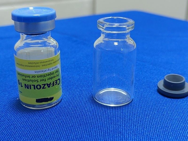 5 ml 10 ml 20 ml Amber Clear Crimp neck Tubular Glass Vial Ενέσιμο μπουκάλι για εμβόλια Αντιβιοτικά