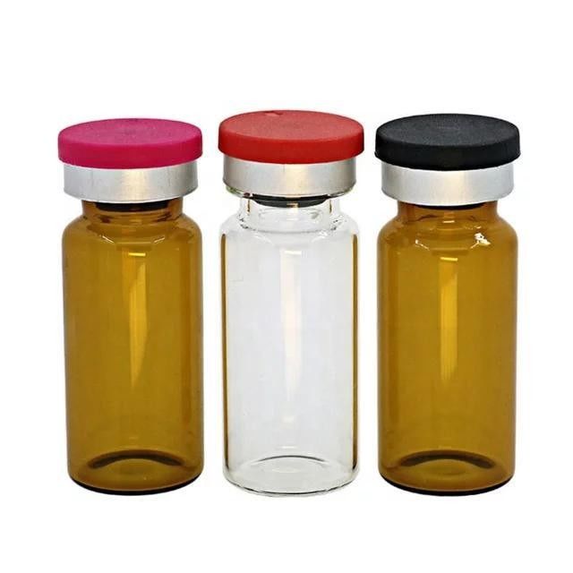 5 ml 10 ml 20 ml Διαυγές φιαλίδιο Amber φιαλίδιο Vaccacine γυάλινο φιαλίδιο Φαρμακευτικό φιαλίδιο για ενέσιμα φάρμακα
