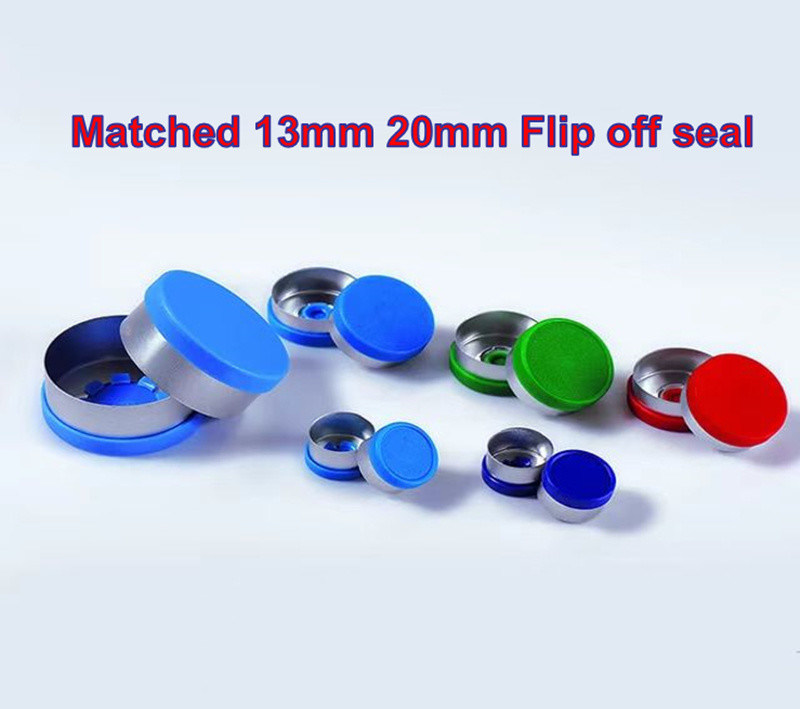 10 ml 20 ml Αμπερόχρωμο διαυγές Κενό Crimp Neck Borosilicate σωληνωτό φιαλίδιο γυαλιού για φαρμακευτική υγρή σκόνη