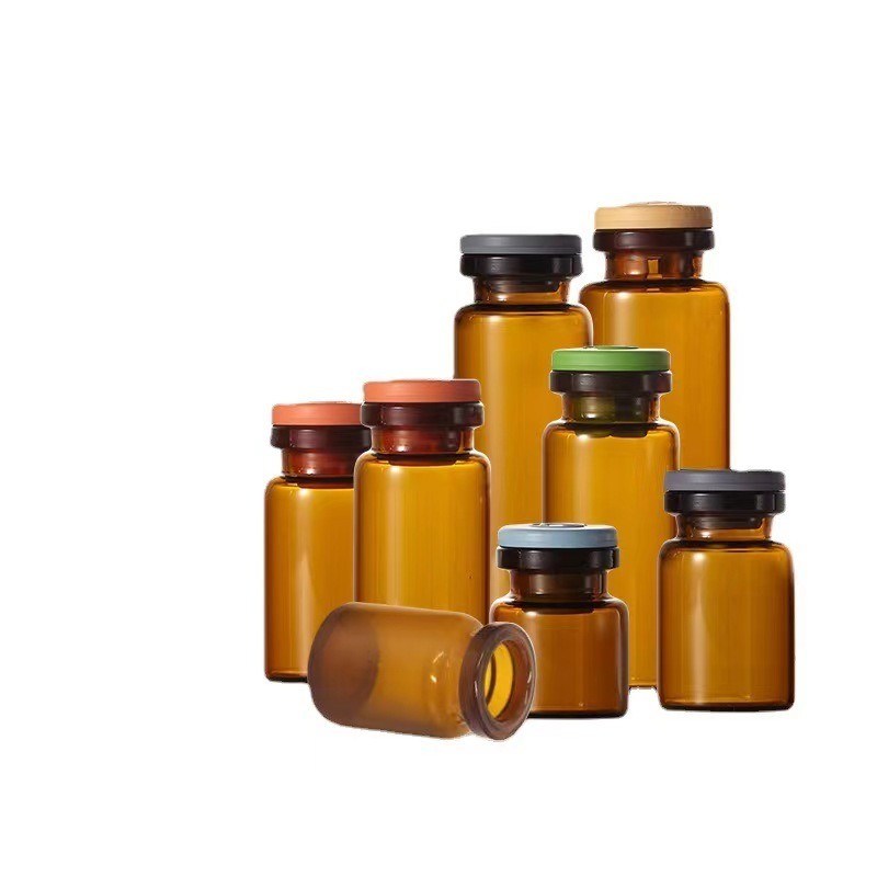 7 ml 10 ml 20 ml Διαφανές Φαρμακευτικό Αμπερό Διαφανές σωληνώδες Στεριώδες Γυάλινο Φιαλίδιο Φιαλίδιο για Φαρμακευτικά Προϊόντα