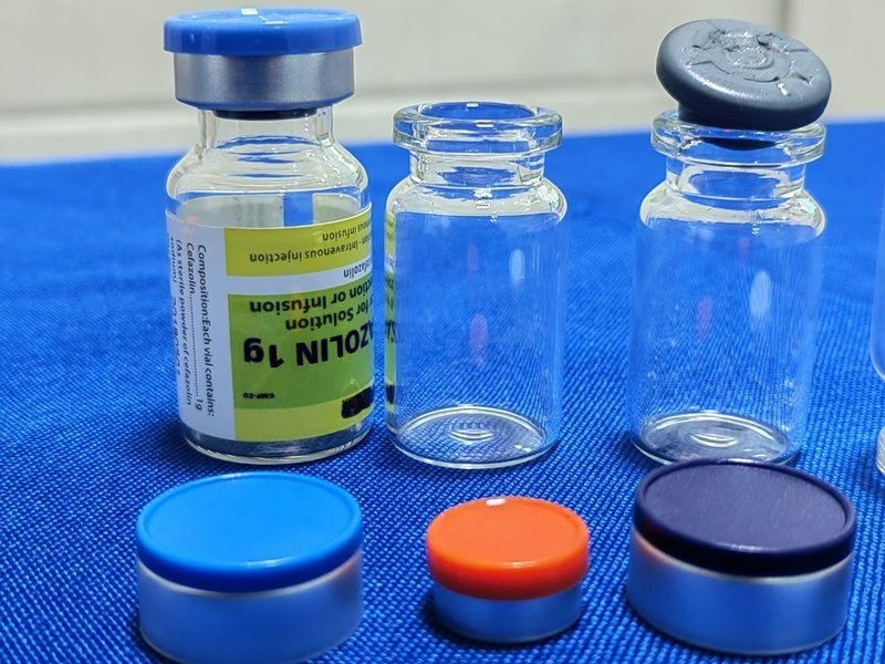 5 ml 7 ml 10 ml Διαυγές Αποστειρωμένο Φαρμακευτικό Φιαλίδιο από γυαλί για ενέσιμα