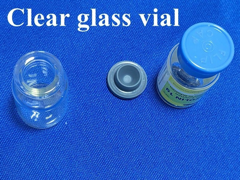 Τυβλωτικά μούχλα Τύπου 1 Φιαλίδια από γυαλί βοροσιλικού με στόμα 13 mm 20 mm