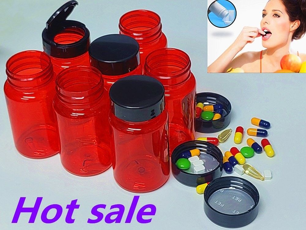 100 ml 150 ml Φαρμακευτικό μπουκάλι PET Βιταμίνες Καψούλες Πισκία Πισκία Συμπλήρωμα Πλαστικών Καψουλών Φαρμακευτικό μπουκάλι Υγείας