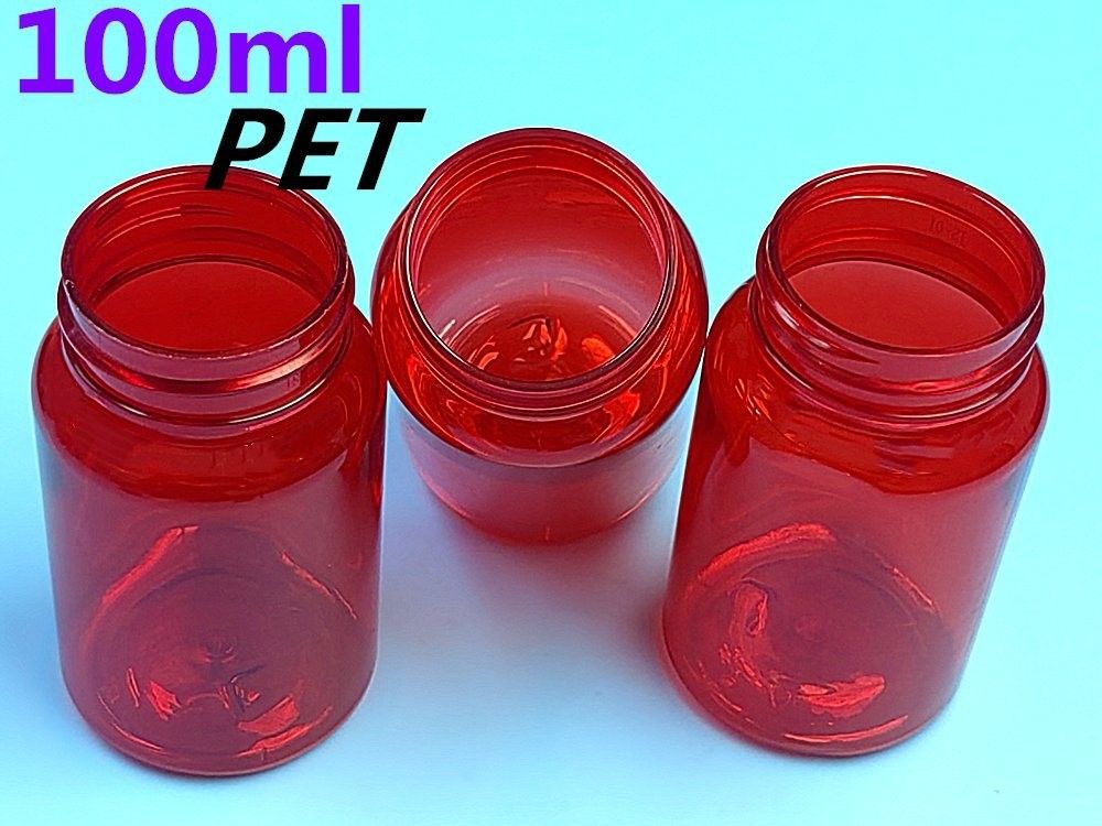 100 ml 150 ml Φαρμακευτικό μπουκάλι PET Βιταμίνες Καψούλες Πισκία Πισκία Συμπλήρωμα Πλαστικών Καψουλών Φαρμακευτικό μπουκάλι Υγείας