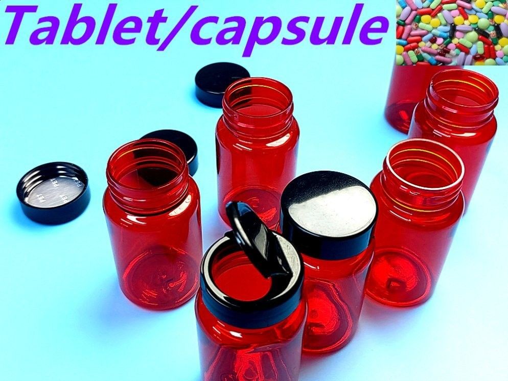 100 ml 150 ml Φαρμακευτικό μπουκάλι PET Βιταμίνες Καψούλες Πισκία Πισκία Συμπλήρωμα Πλαστικών Καψουλών Φαρμακευτικό μπουκάλι Υγείας