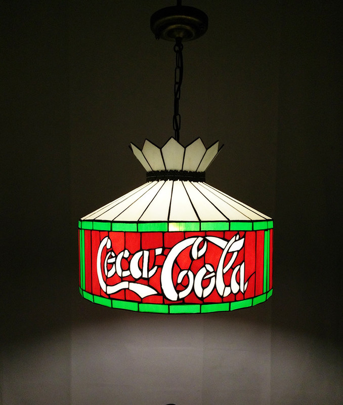 12' Μπαρ Εστιατόριο Καφέ Τροφείο Κρεμαστικό Φως Οροφή Φως Κόκκινο διαυγμένο γυαλί LED πολυέλαιο Pendant Lamp